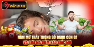 Nằm mơ thấy trúng số đánh con gì và giải mã điềm báo giấc mơ